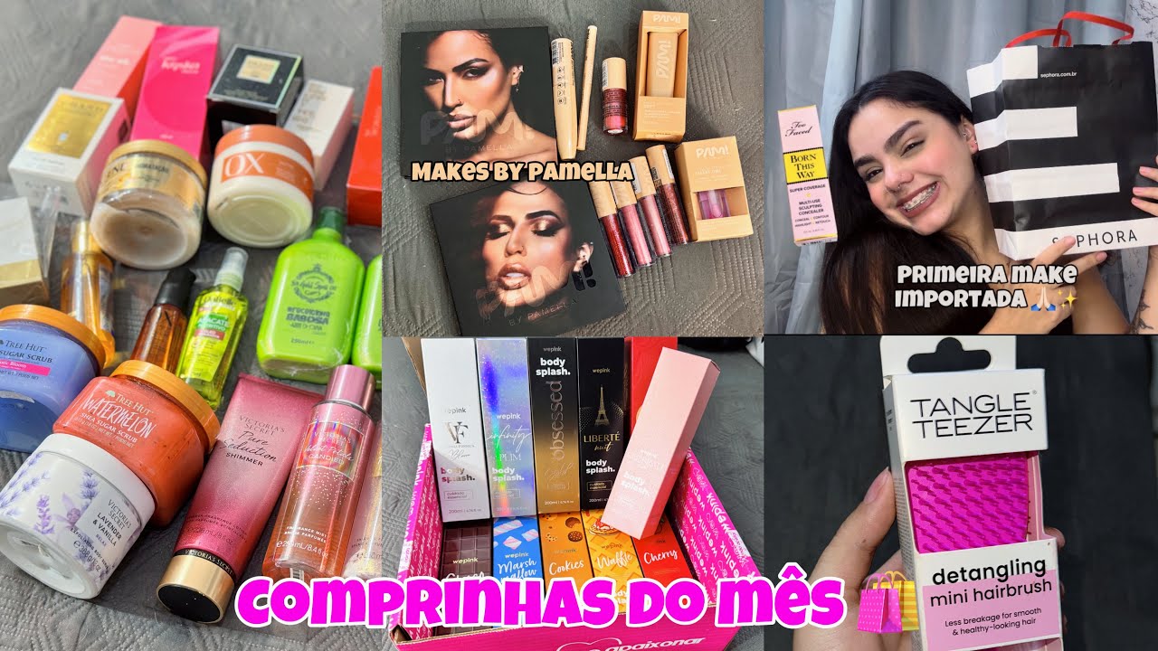 COMPRINHAS DO MÊS 🛍️- maquiagens, perfumes, roupas… | #comprinhas #explorar