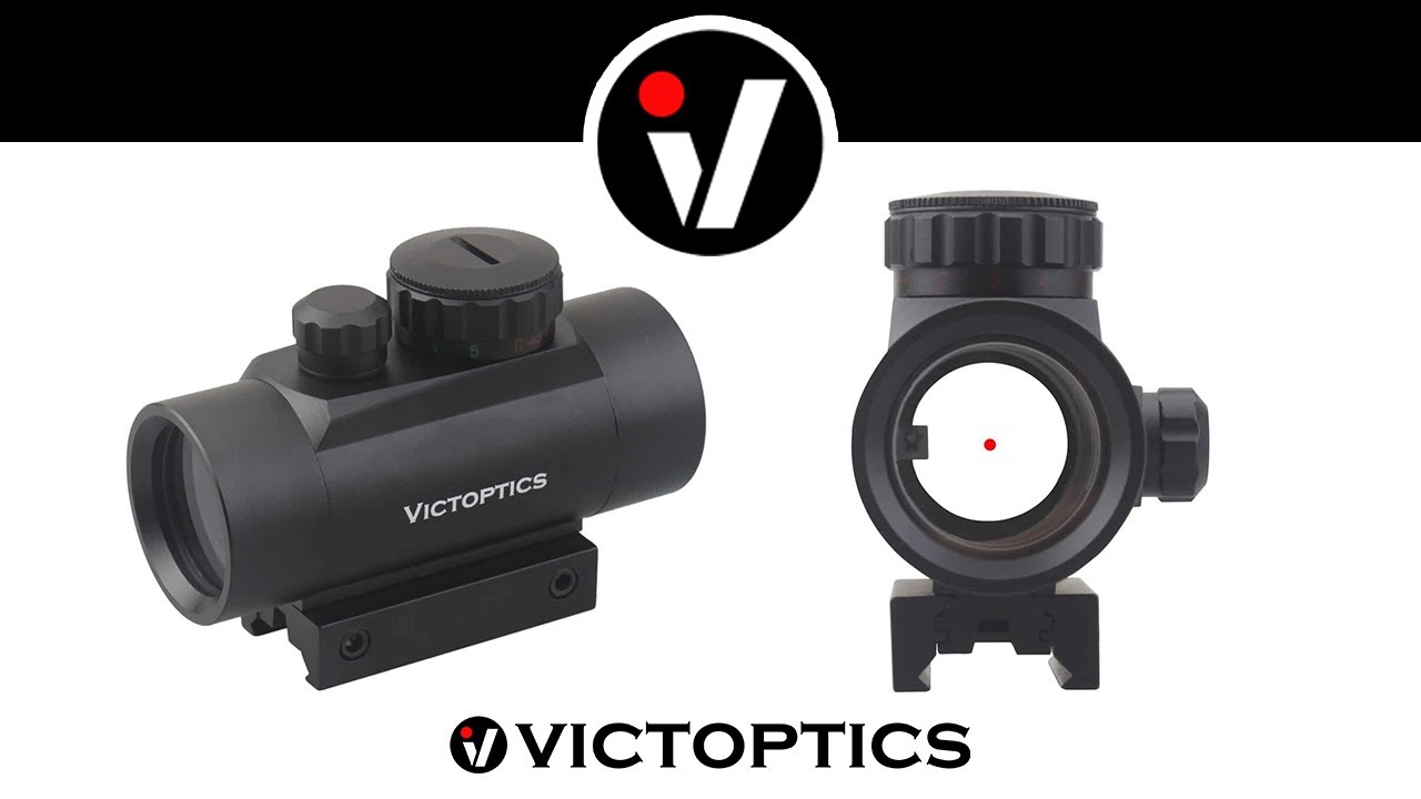 VICTOPTICS T1 1x35 RDSL05 4MOA Dot Size, Multi-Coated, 5 Levels Green and Red Dot Intensity