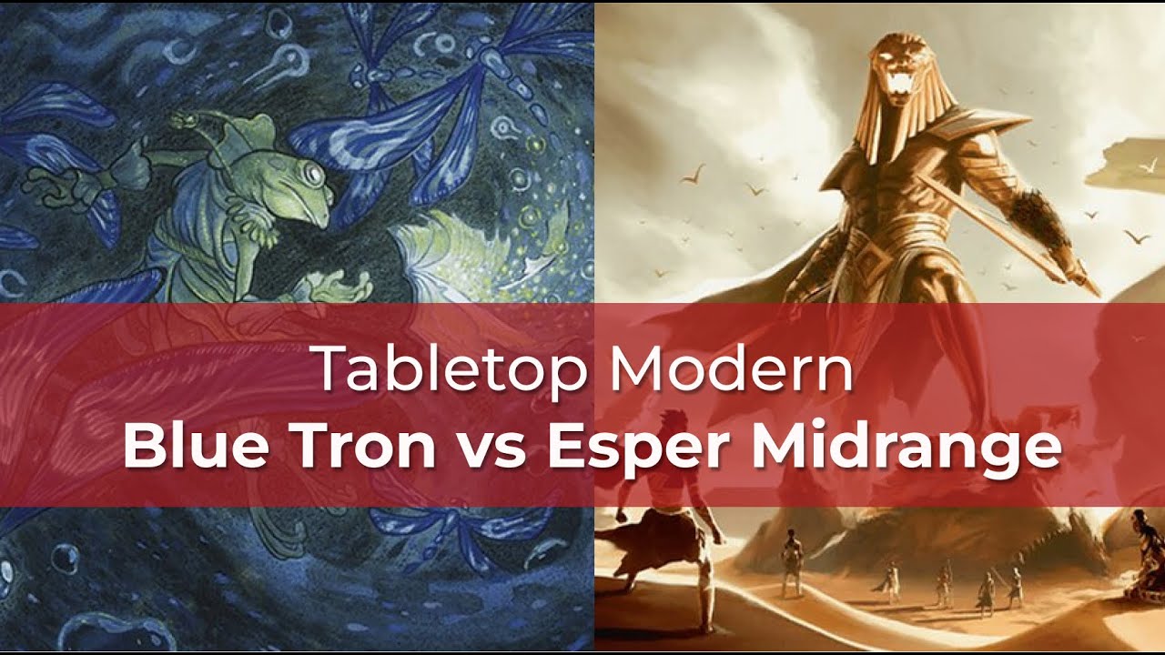 Mono Blue Tron vs Esper Midrange | FIN Modern | MTG