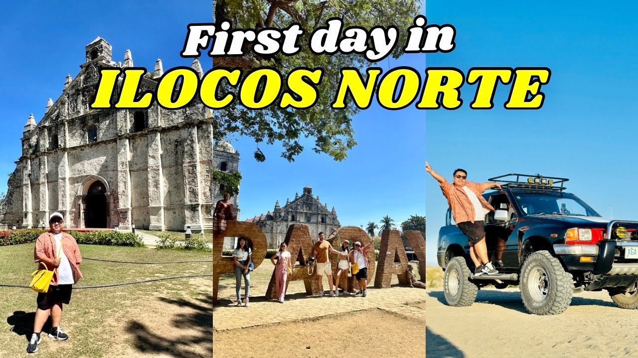 Ilocos Day 1: Flying via CEB, Exploring Paoay, and Sand Dunes Experience! 🇵🇭