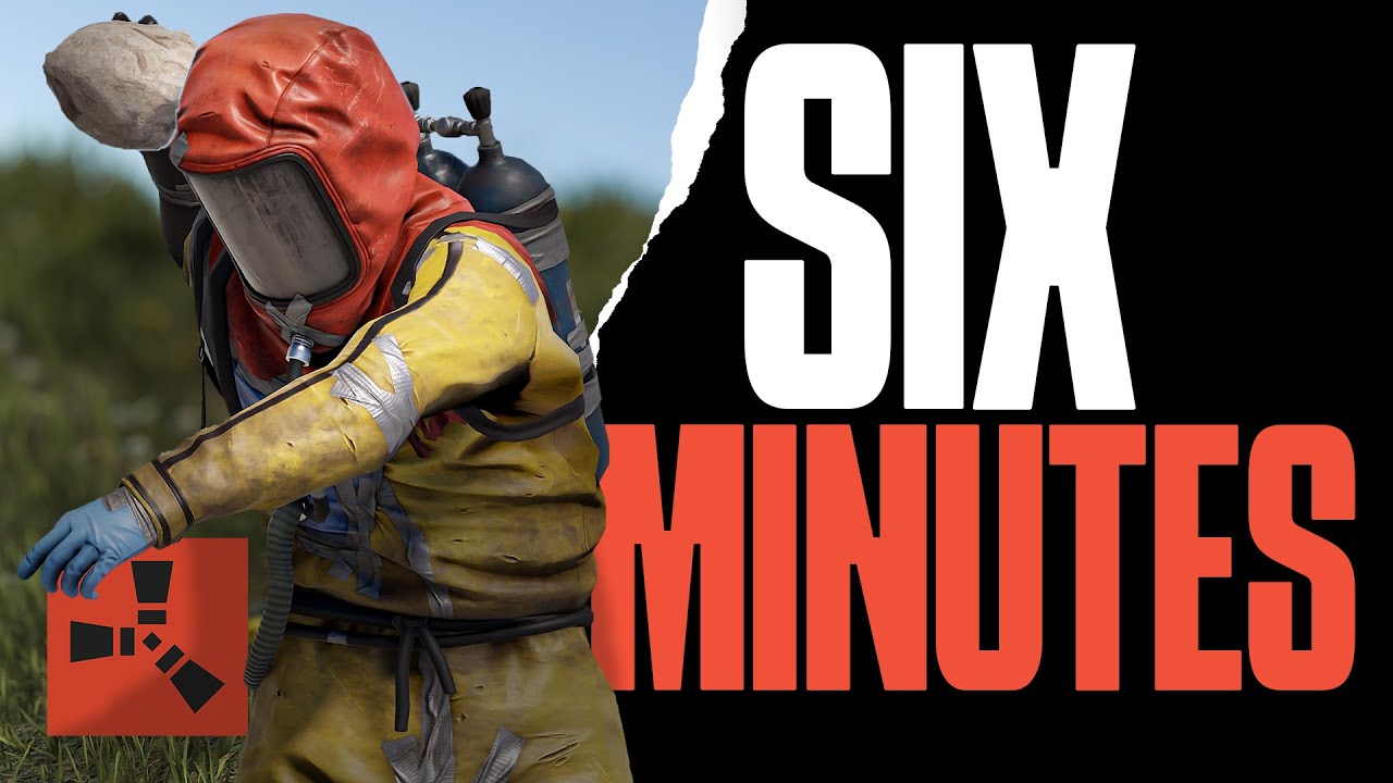 I will show you a realistic RUST wipe in exactly 6 minutes