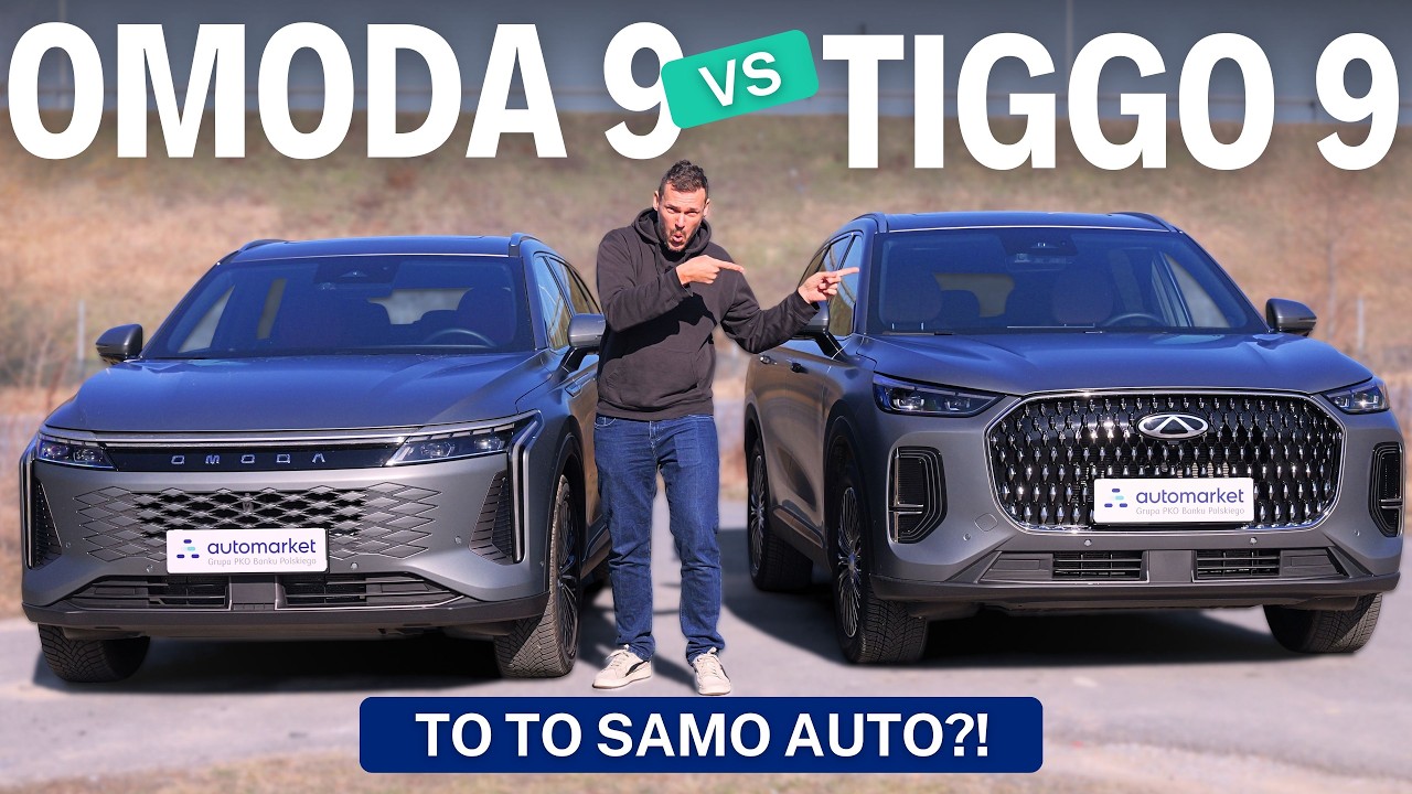 Omoda 9 vs Chery Tiggo 9 - czy większy i tańszy jest lepszy?