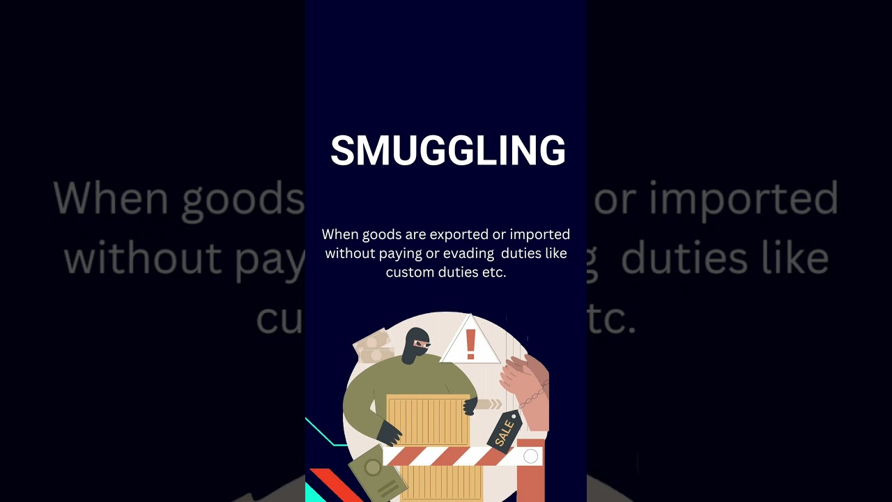 What is smuggling ? #tradeconnect #exim #businesscoach #exportimportpractical #dgft #ecommerceexport