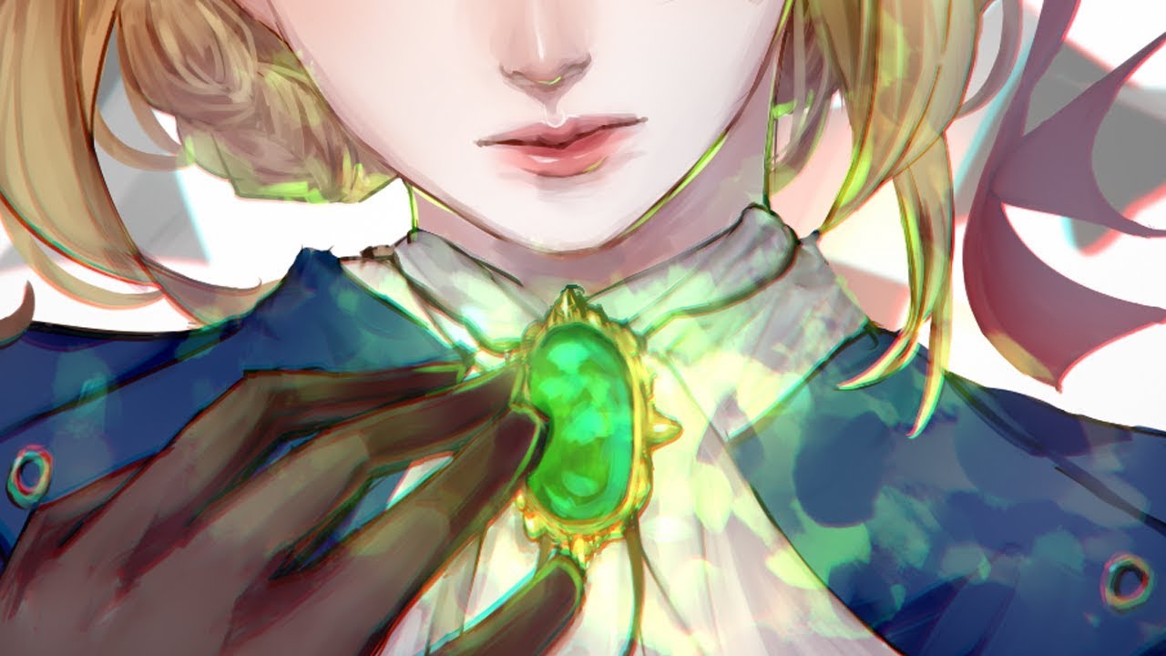 【Speedpaint】Violet Evergarden【Paint Tool Sai】