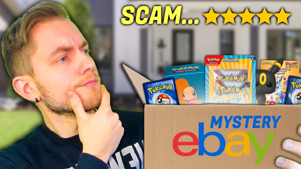 Ho acquistato le MIGLIORI MYSTERY BOX di carte Pokèmon a 5 STELLE di EBAY...Ma saranno affidabili?