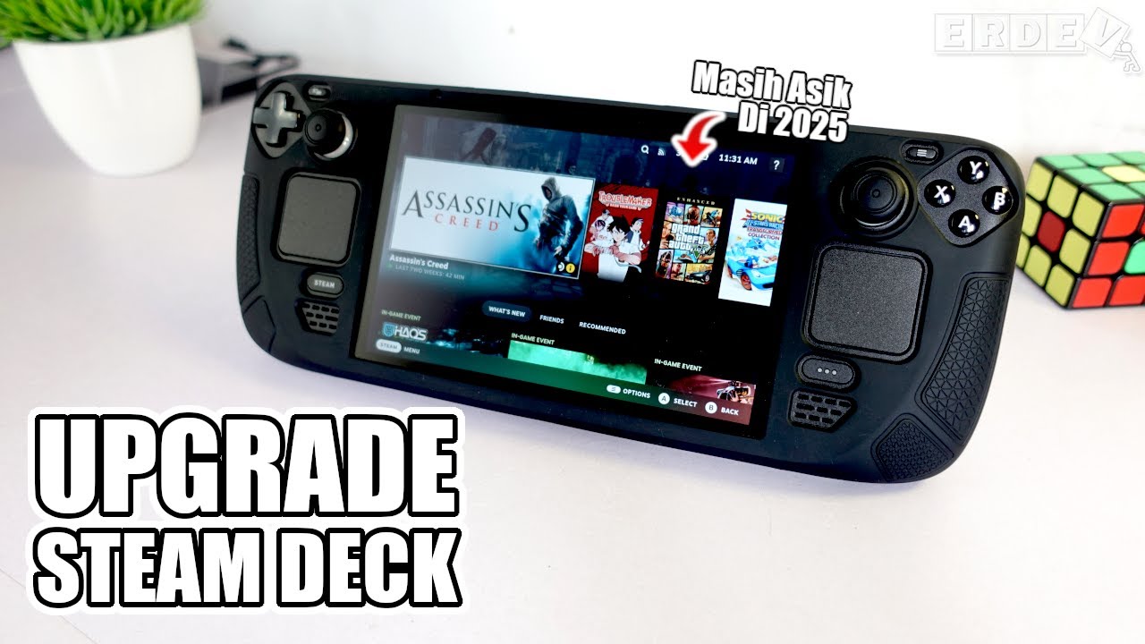 UPGRADE PC GAMING HANDHELD PERTAMA YANG POPULER, BIAR MAKIN MANTAP! - Oprek Steam Deck di 2025