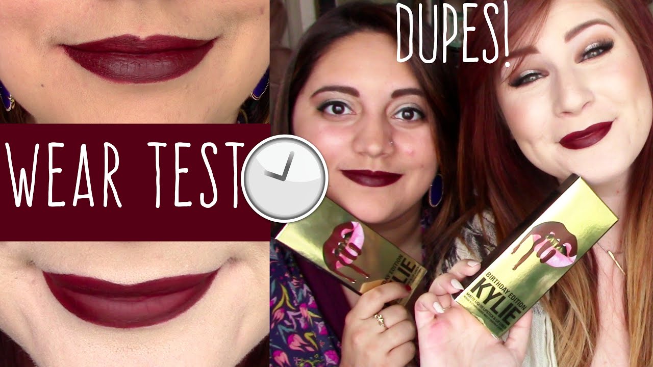 LEO BIRTHDAY COLLECTION KYLIE LIP KIT DUPES & LASTING IMPRESSION REVIEW
