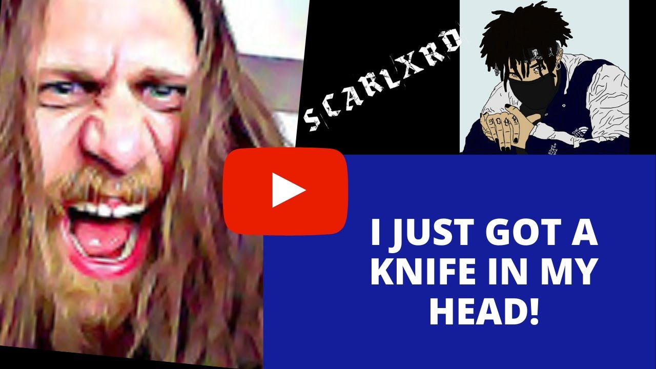 😬🗡PSYCHO ON THE LOOSE! Scarlxrd - BRAINDEAD  (Reaction)🗡😬