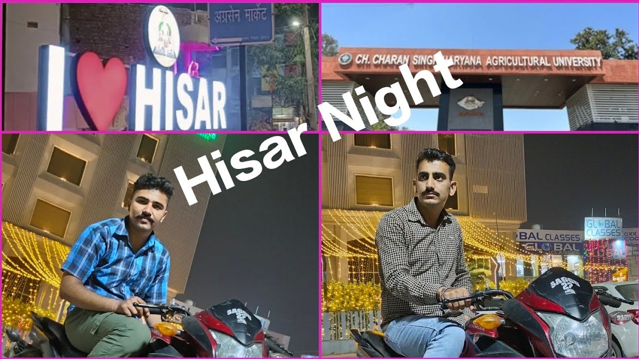 hisar vlog | hisar night | vlog |H.A.U Gate no 4 | eminent mall | @godara_film | vlogging| vlogger |