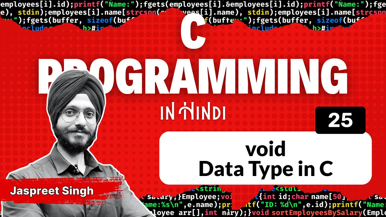 void Data Type in C