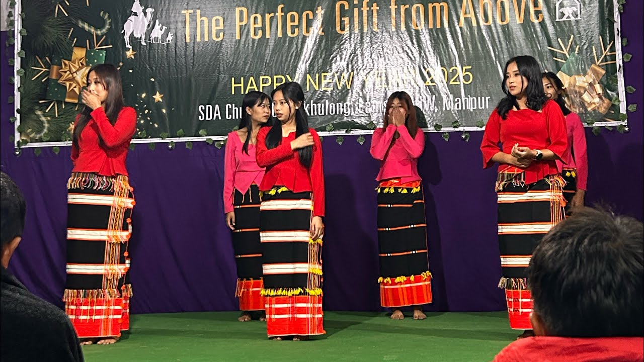 Chingkhulong (Lamsang)youth dance 🎄🎀