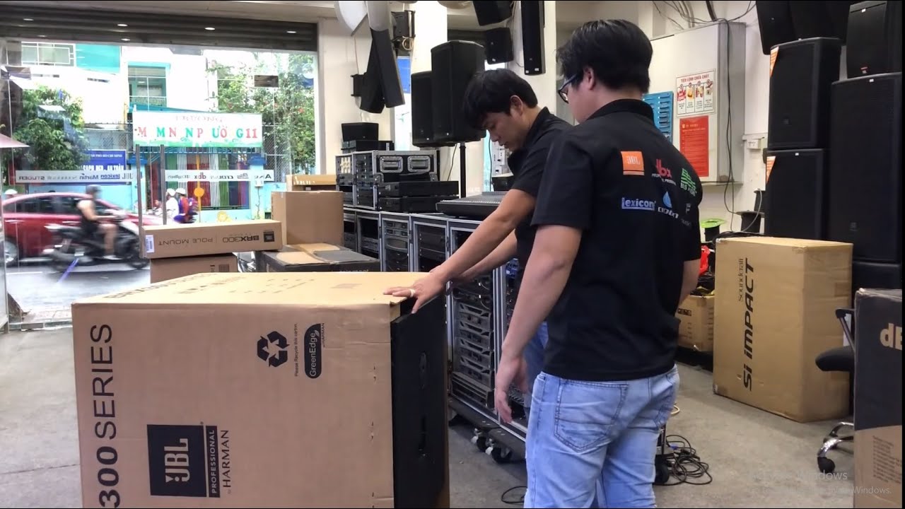 ARRAY JBL BRX300 KHÁCH NGHE XONG CHỐT LUÔN 4 BỘ