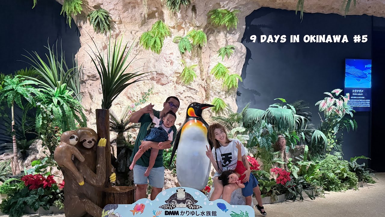 小朋友很喜歡的水族館 #沖繩 #親子旅遊 #DMM水族館 