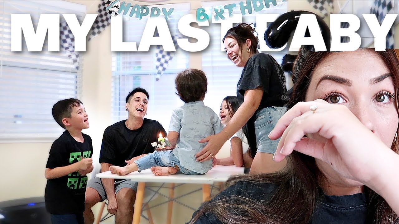 My LAST baby's 3rd Birthday! + WHY I haven't been posting on YouTube!