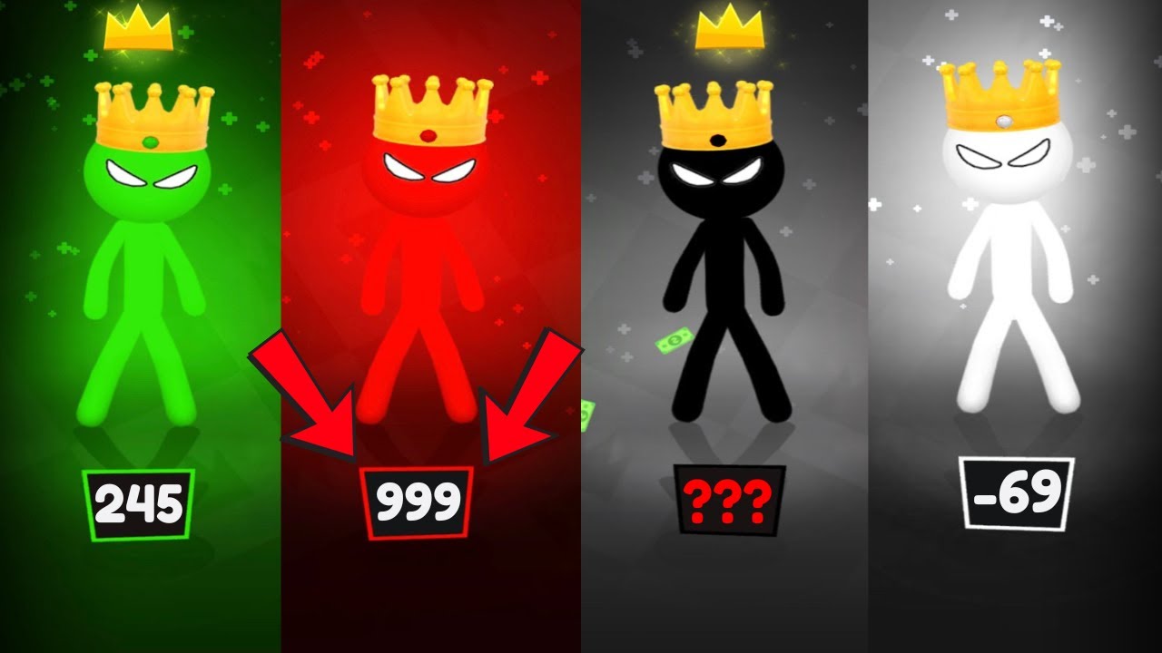 Stickman Party - Tournament Mode 1234 Player Random | Gameplay Walkthrough Part 70 MiniGames Update