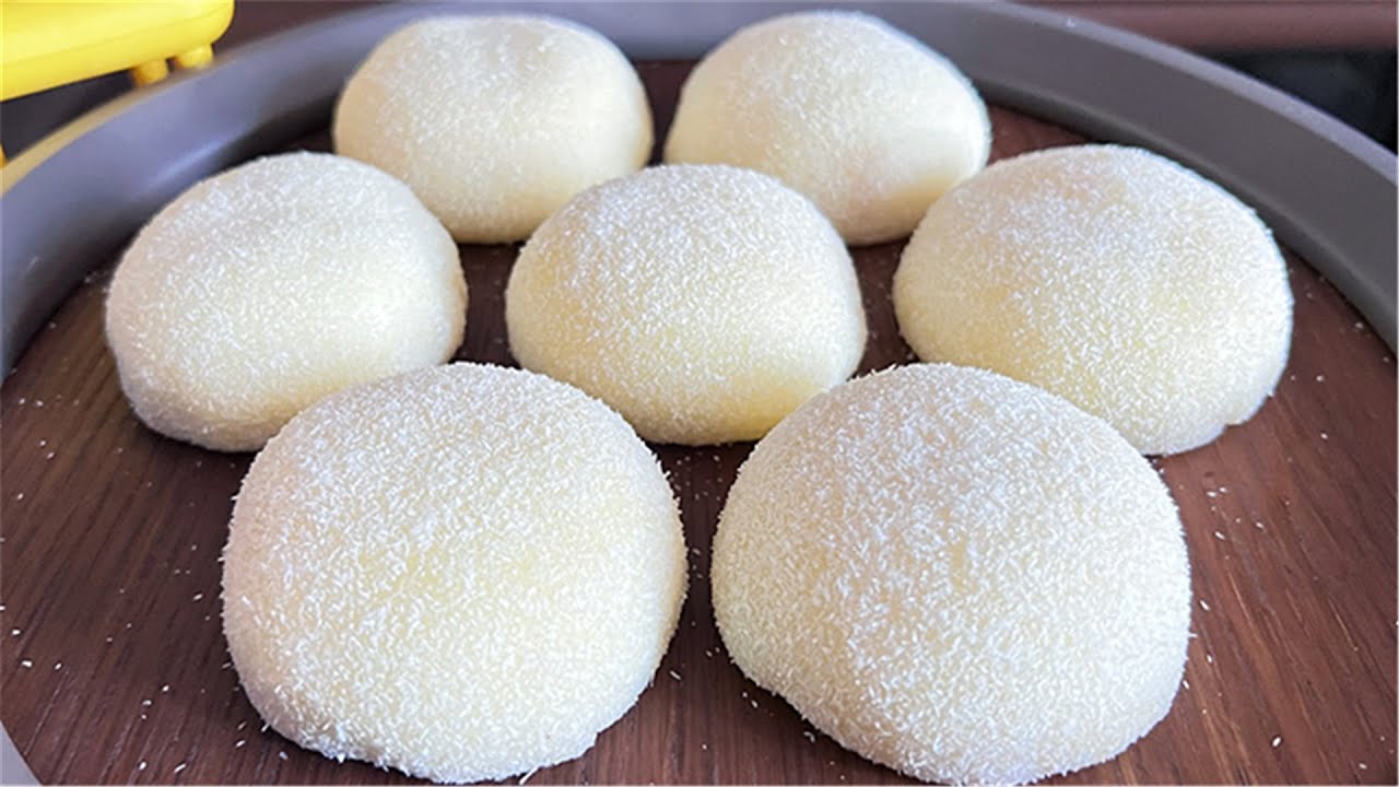 想吃雪媚娘不用买，教你在家做，真材实料任性吃，一次吃个够