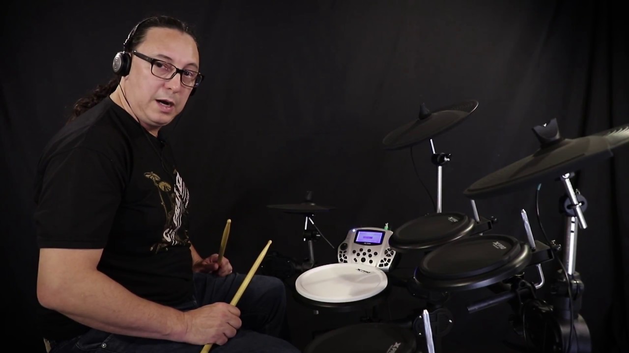 Como configurar a bateria eletrônica X-Pro Percussion