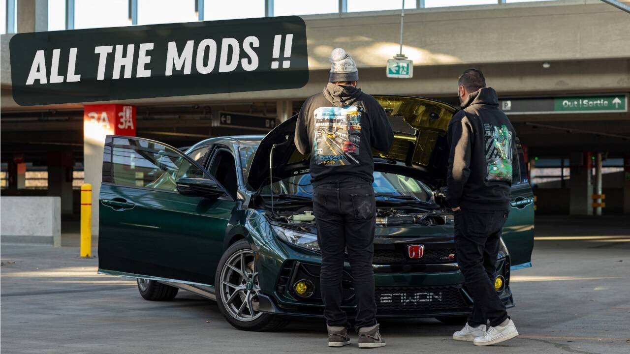 Разборка сборки Honda Civic Type R FK8 2020 года 