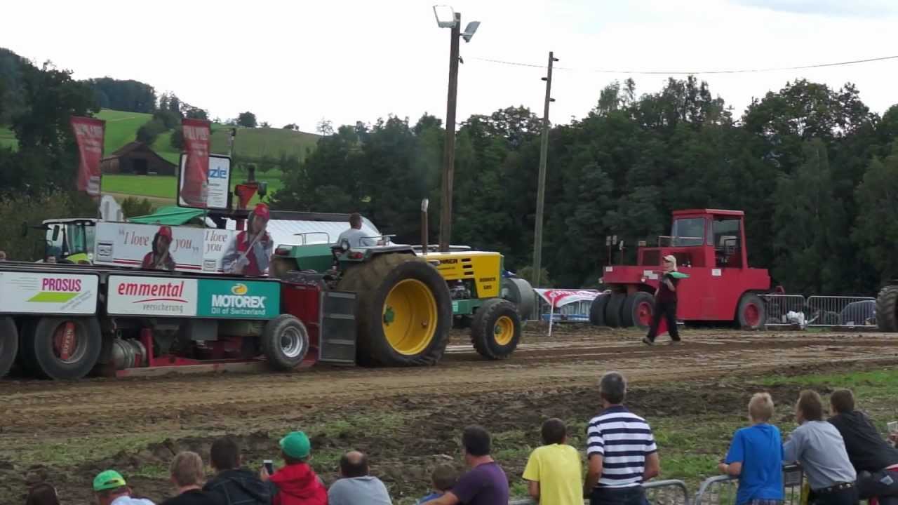 Bührer 685 beim Traktorpulling in Knutwil 2012