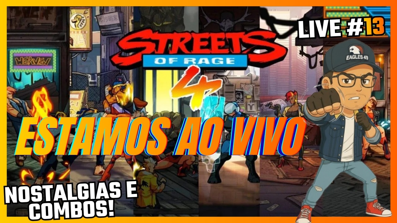 O RETORNO DOS REIS DA RUA! | Streets of Rage 4  Mr. X Nightmare (Gameplay Comentada) #13