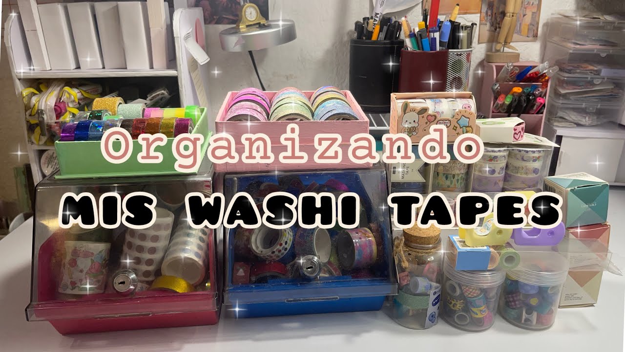 ORGANIZANDO MIS WASHI TAPE | Hope Noz 