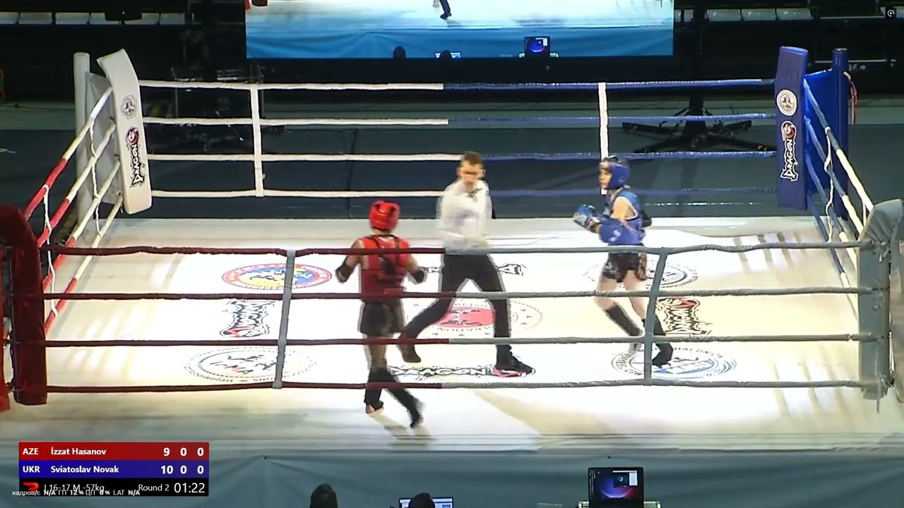 IFMA Internatıonal ANTALYA  Final  UKR Svitoslav Novak - AZE  Izzat Hasanov