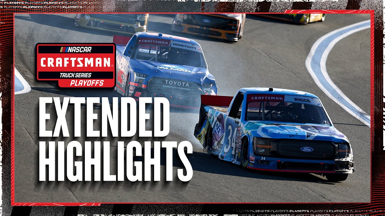 Road-Course Chaos and Playoff Drama | 2025 NASCAR Extended Highlights from the Charlotte Roval