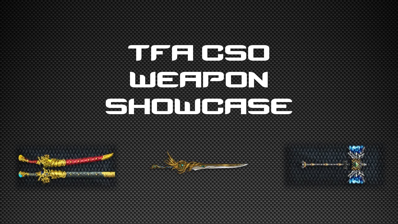TFA CSO Dual Sword Phantom Slayer, Hauteclere and Warhammer Storm Giant Combo Attack Showcase