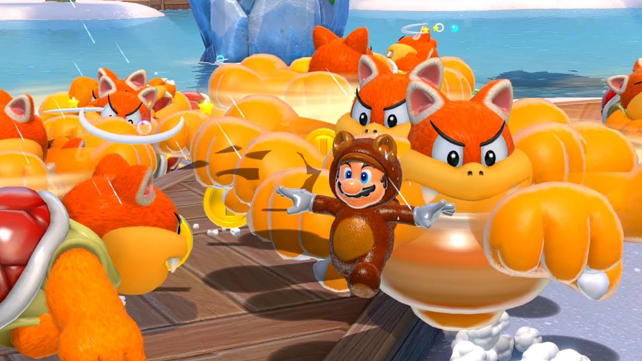 Can Mario defeat 999 Boom Booms in Bowser's Fury?