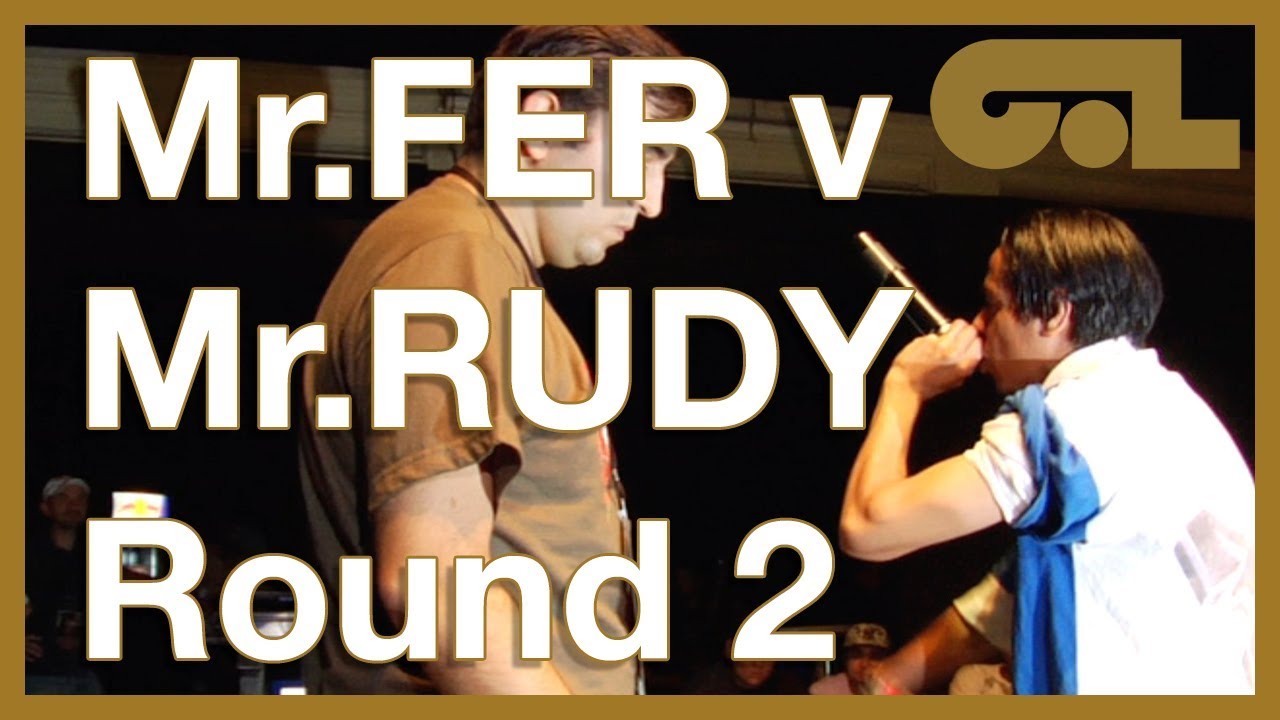 Guatemala HIP HOP - ROUND 2: MR. FER v MR. RUDY - Red Bull BATALLA DE LOS GALLOS 2008