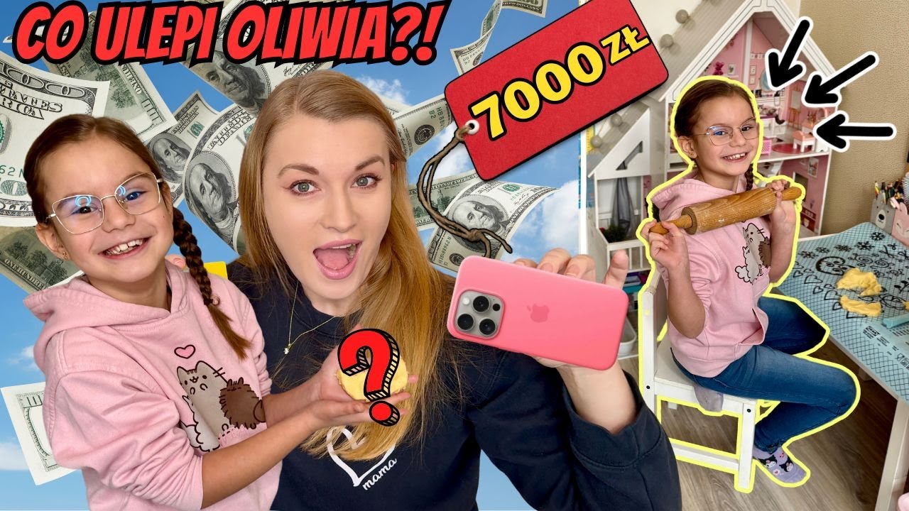 Kupię Oliwii wszystko co ulepi z ciasta💖🤩