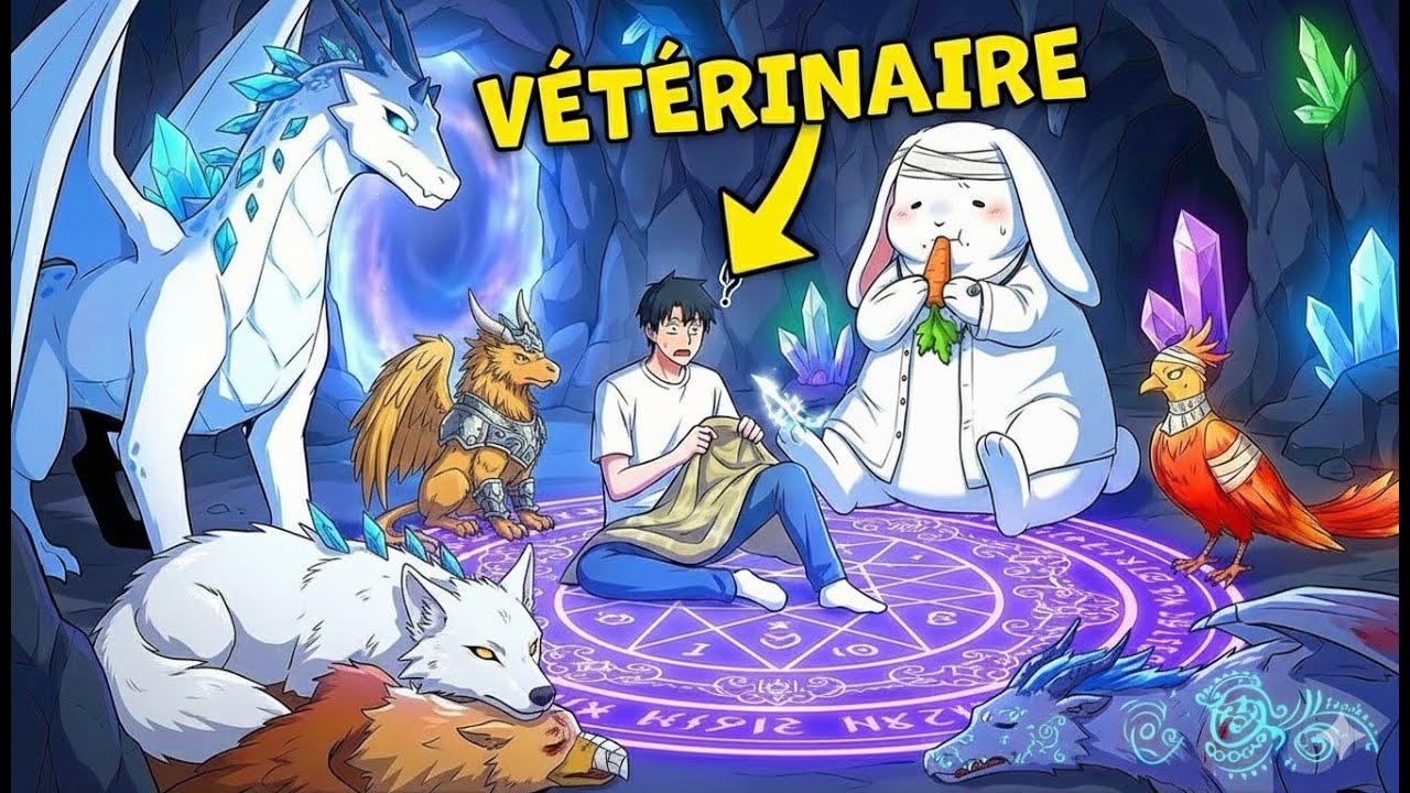 Un véto invoqué par un dragon pour soigner des pets dans un autre monde ! -Résumé Manhwa
