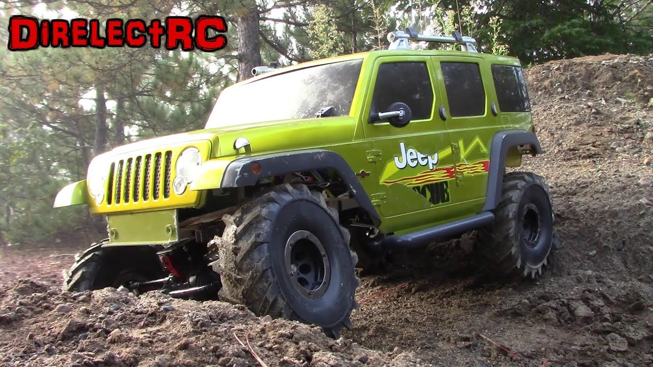 Custom RC 1/6 Scale Jeep 4x4 Nikko Body - DirelectRC