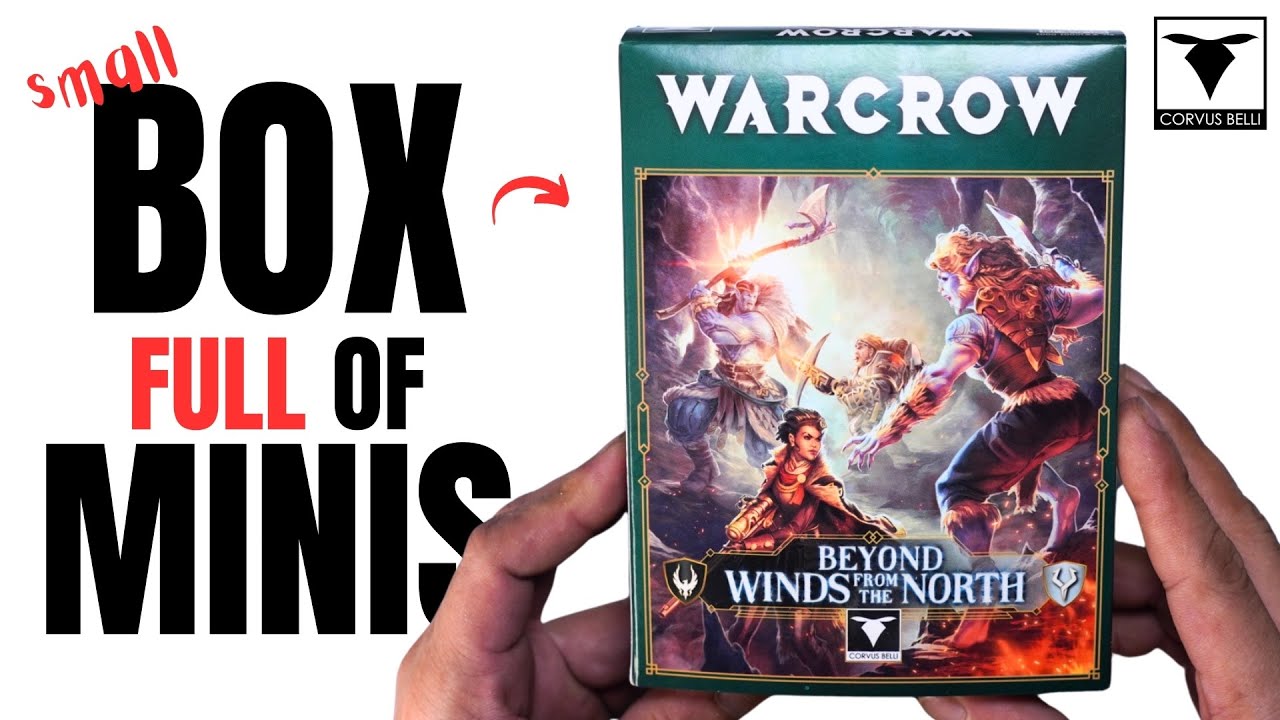Corvus Belli Warcrow Miniatures UNBOXING & Review