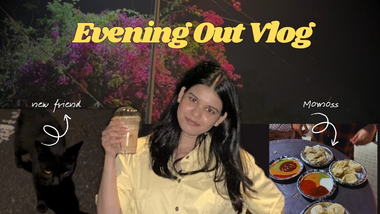  Evening out vlog ||Street food and full masti