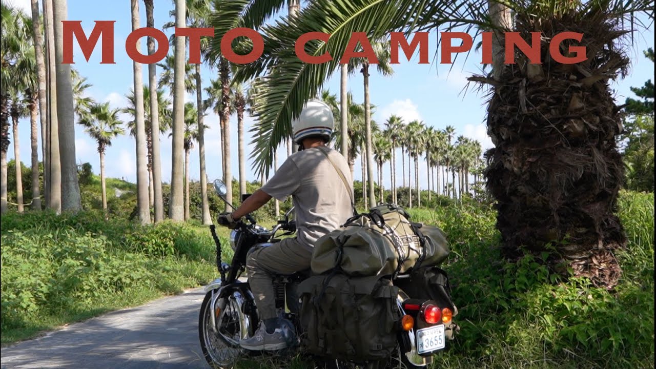 Solo Moto Camping | 제주도 솔로 모토캠핑 | 로얄엔필드 클래식 500 | Royal Enfield Classic 500 | 금능 캠핑장