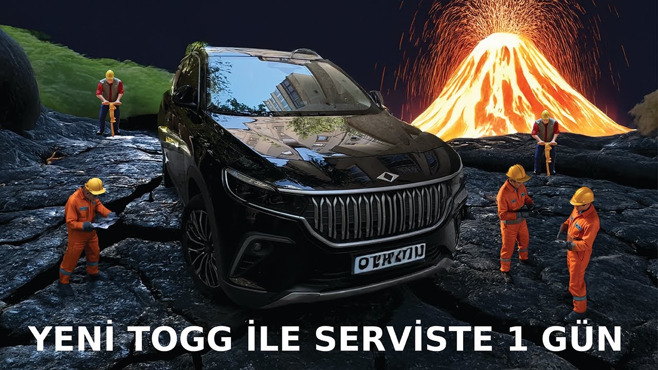 Yeni Togg’um Servise Gitti