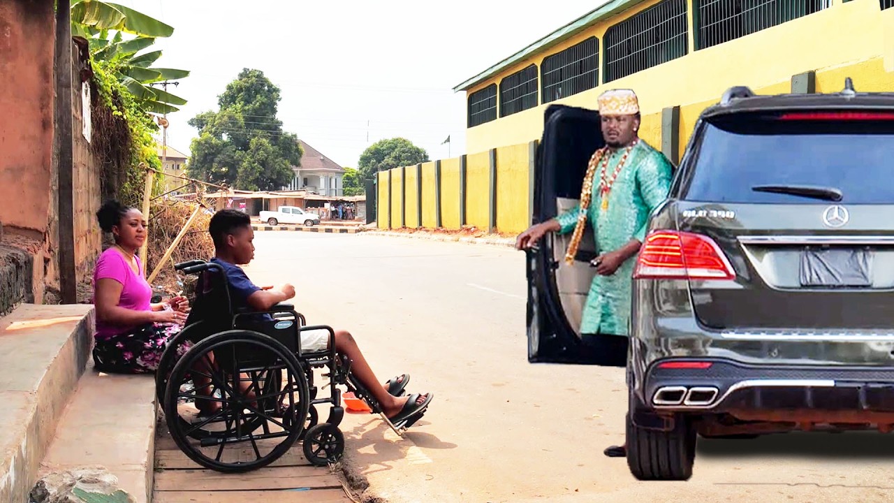 Poor Single Mother Captures The Prince’s Heart While Begging To Feed Her Cripple Son |Nigerian Movie
