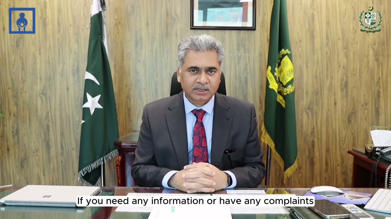 World Immunization Week, 2026 Message from Worthy Federal Health Secretary Muhammad Aslam Ghauri.
