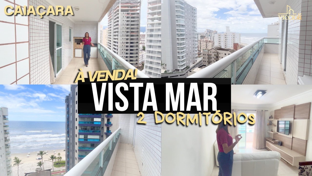680 MIL! APARTAMENTO DE 2 DORMITÓRIOS COM VISTA MAR DEFINITA À VENDA NO BAIRRO DO CAIÇARA.