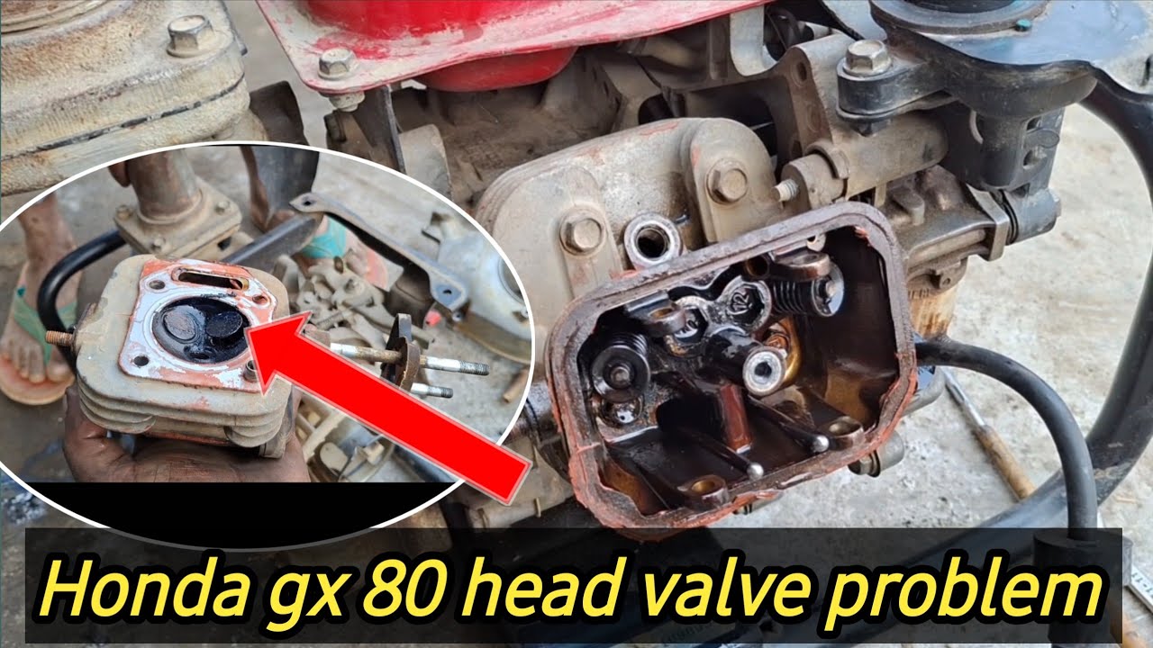 Honda gx 80 head value problem || Honda gx 80 machine head valve kaise lagaye || head valve jam
