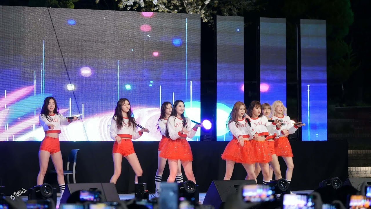 180411 모모랜드 - 뿜뿜, 전체 직캠 (MOMOLAND - BBOOM BBOOM, 4K, FANCAM) @목원 벚꽃제 by 스핑크스