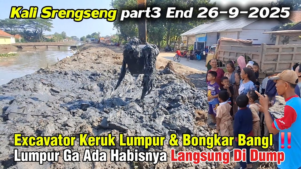 Keruk Lumpur & Bangli‼️ Excavator Keruk Lumpur Ga Ada Habisnya Langsung Di Dumptruck    #dedimulyadi