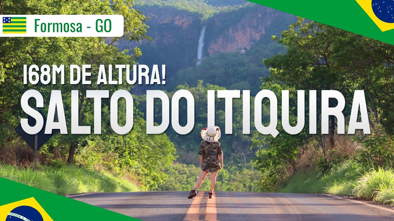 SALTO DO ITIQUIRA e ITIQUIRA PARK em FORMOSA - GO | TRILHA | O QUE FAZER | 4K | 2020