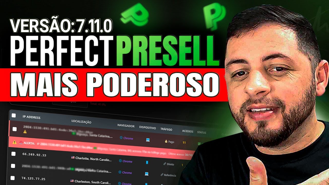 PERFECT PRESELL AGORA AINDA MAIS PODEROSO E &Agrave; PROVA DE BLOQUEIOS NO GOOGLE ADS