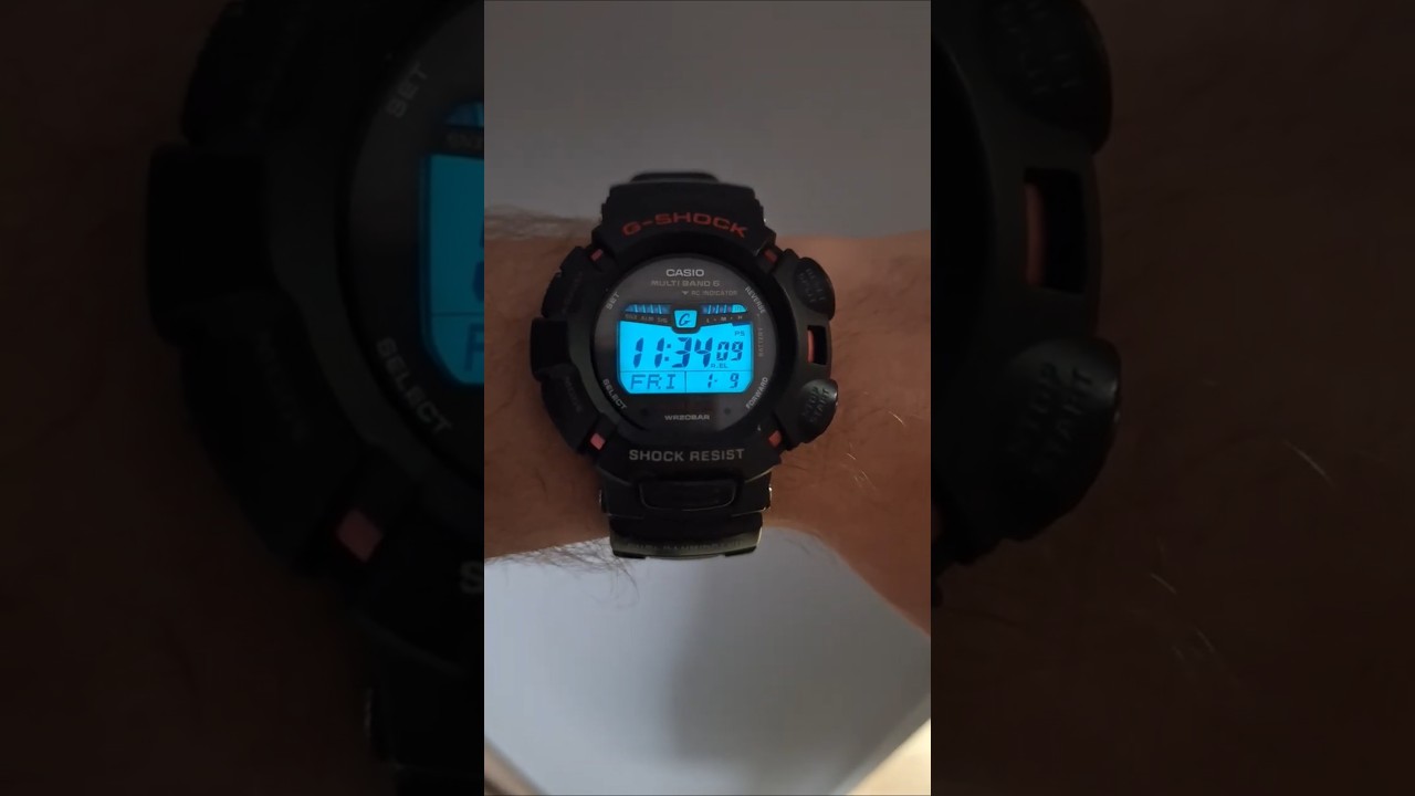 Casio G-Shock Mudman Auto EL Light