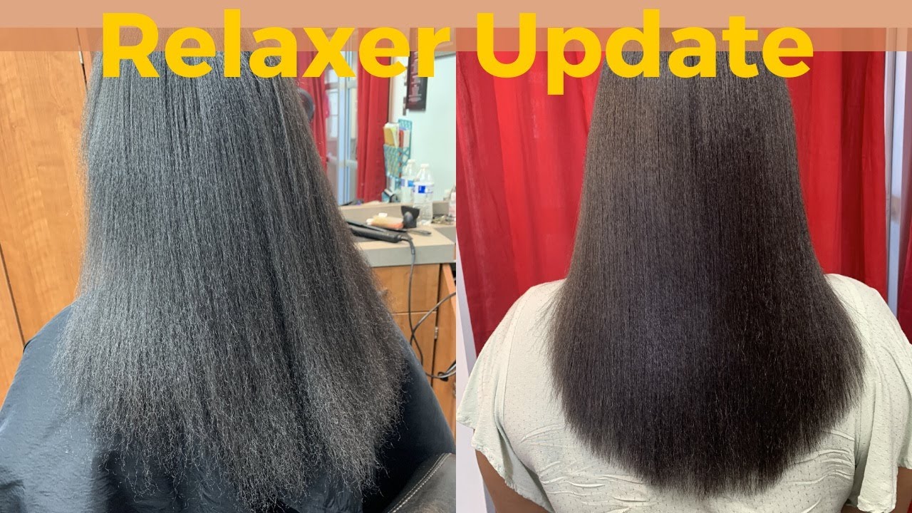 Relaxer Update 2020: 6 Month Stretch, Length Check, & New Hair Goals!