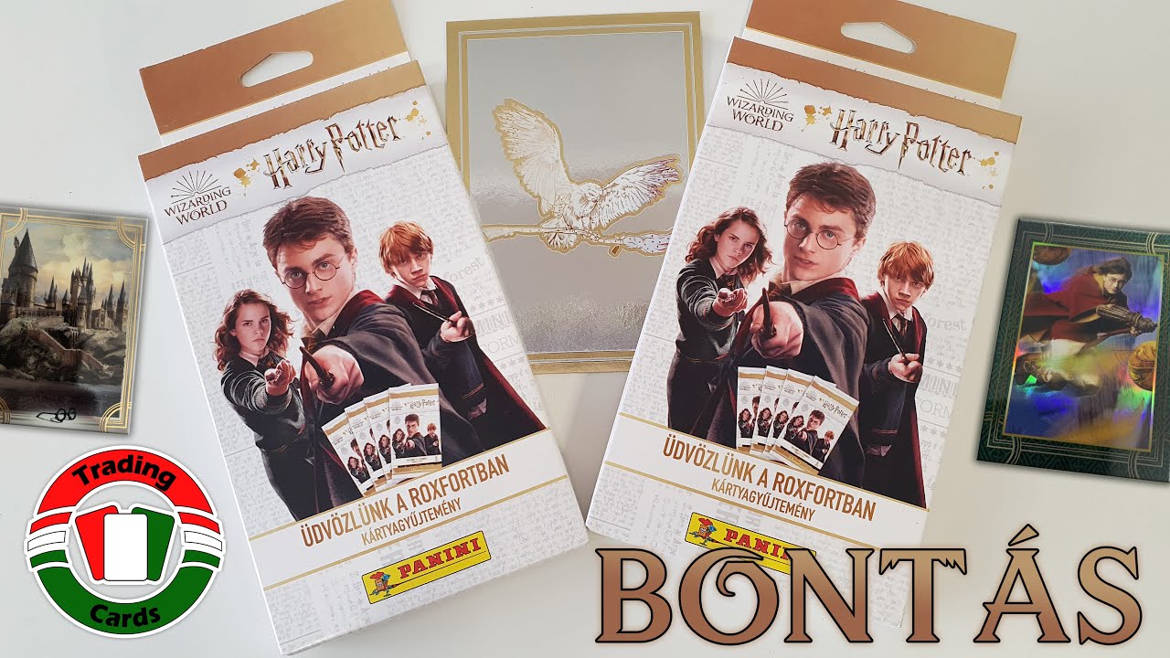 Panini Harry Potter Trading Cards 2021 XXL Bliszter | Bontás