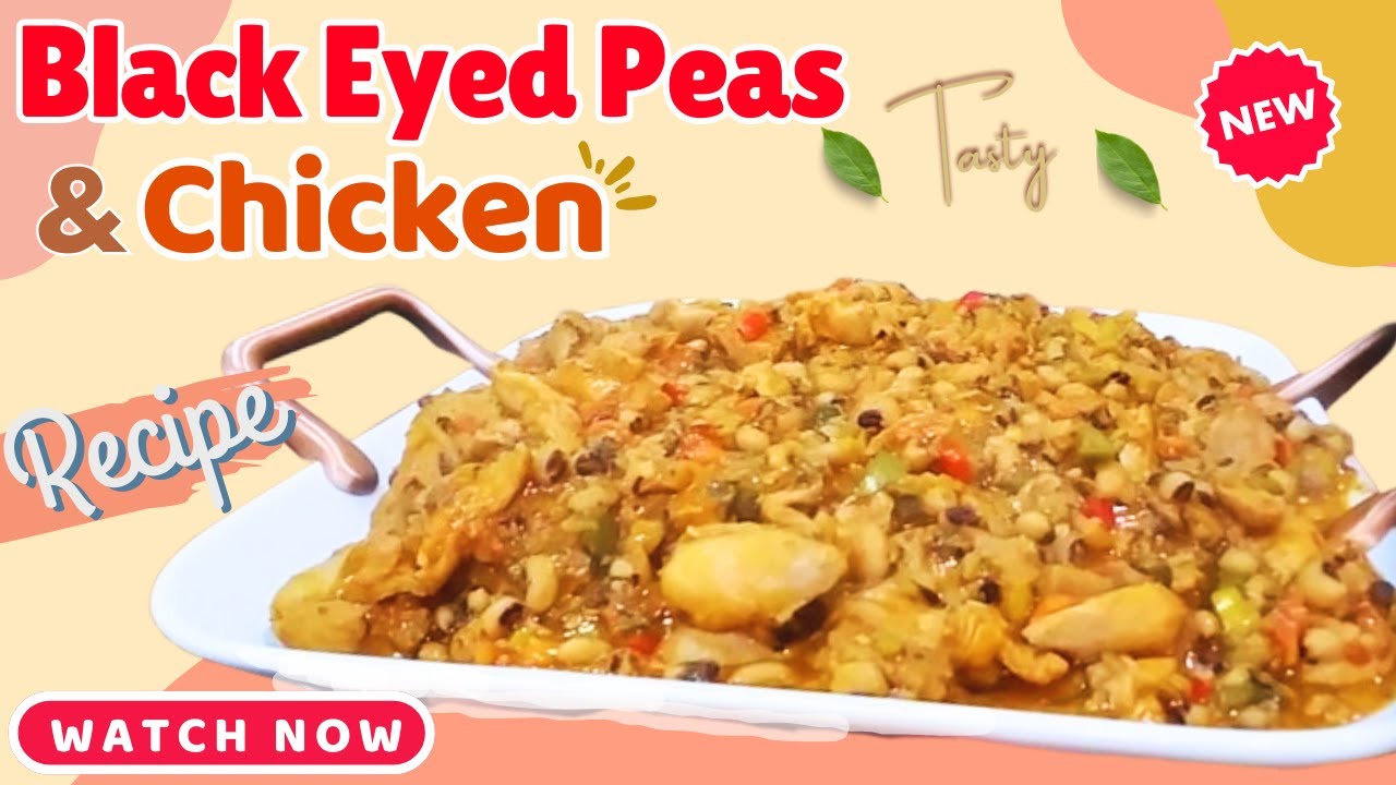 Guyanese Black Eyed Peas & Chicken Stew | Hearty & Flavorful Recipe