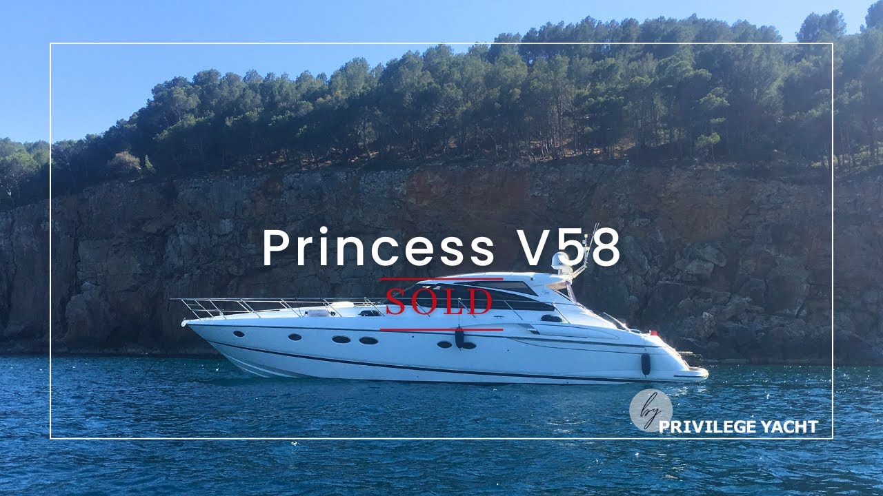 [SOLD] Princess V58 - Privilege Yacht